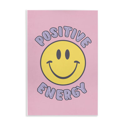 Art mural positif "Smiley" par Nataly White
