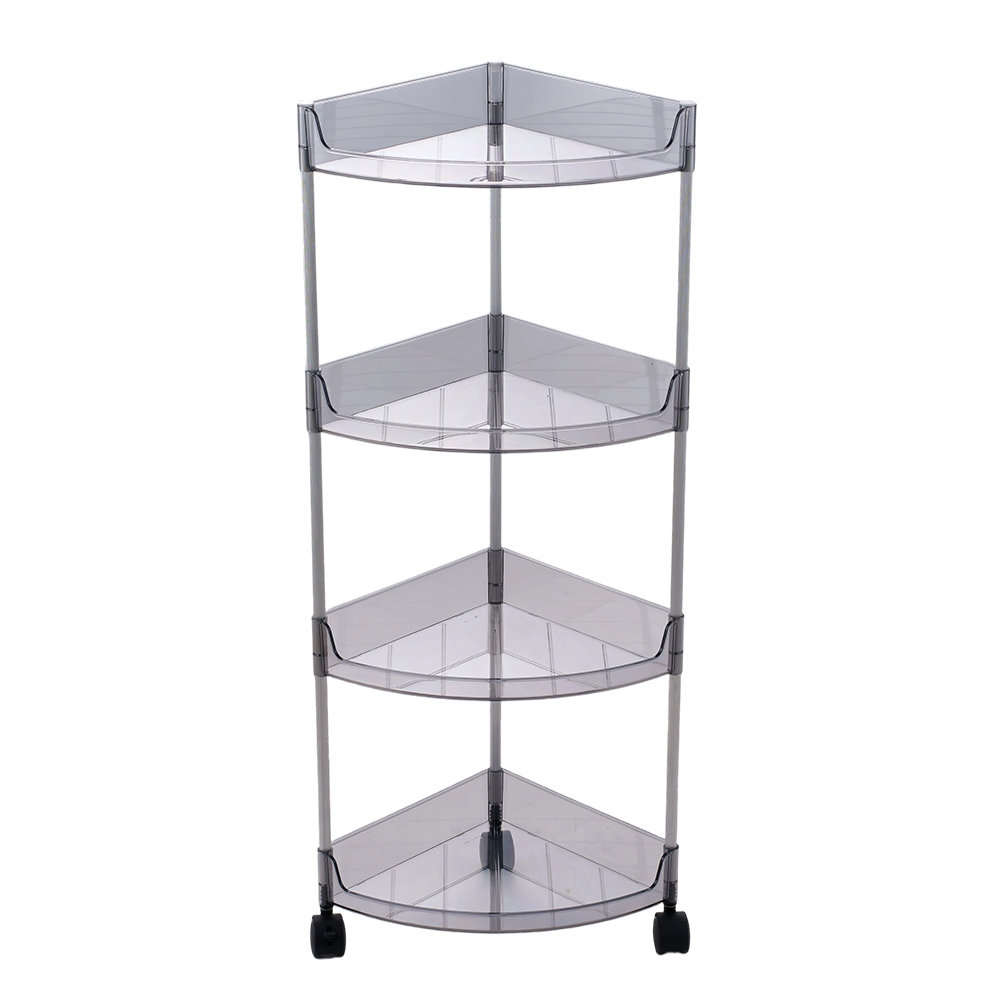 4-Tier Corner Bathroom Storage Organiser