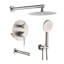 Fixation murale circulaire avec valve brute-74877370