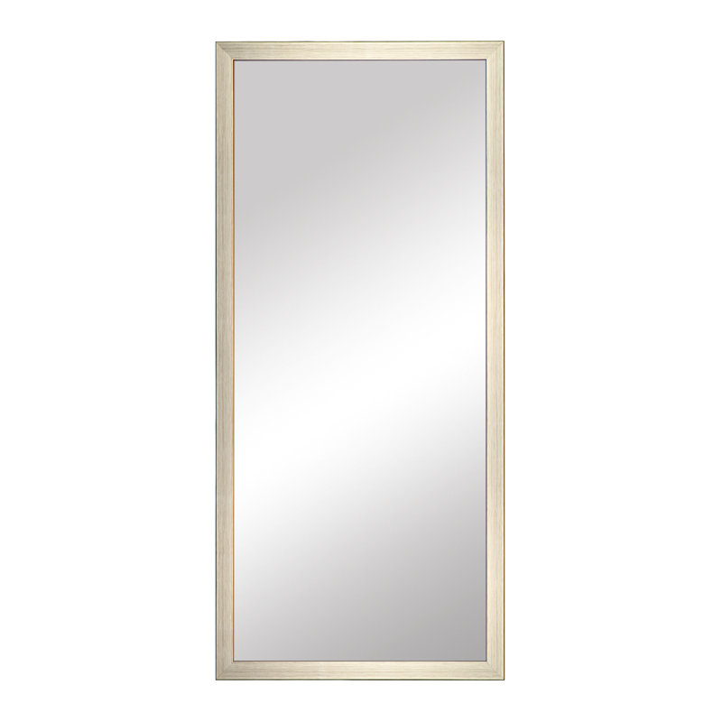Merrimack Collection, Full Length Mirror, Ideal Dressing Room Mirror, True Reflections Glass, Wood Frame, Lean Against Wall or Wall-Mounted