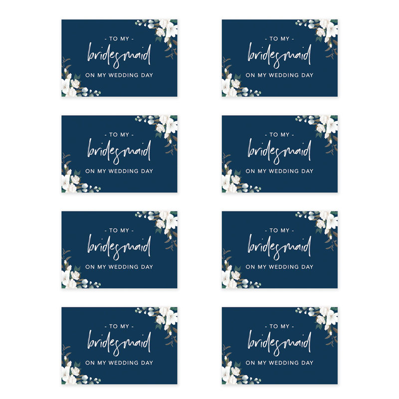 Ensemble de cartes-cadeaux de mariage avec enveloppes
