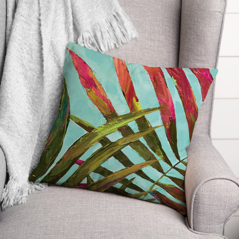 Throw Pillow, Painted