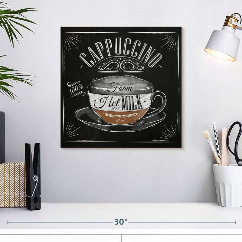 Yarlin Cappuccino Poster, 16" H x 16" W