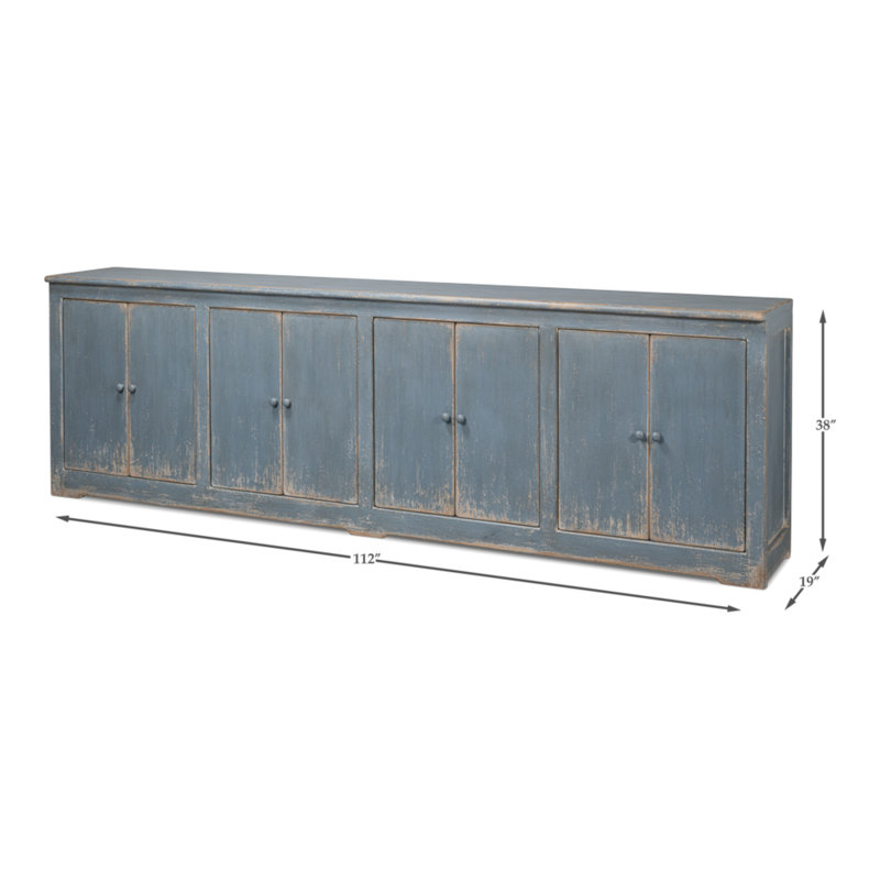 Tidal 122'' W Solid Wood Sideboard