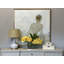 Modern Orchid Arrangement in Mirrored Glass Vase-1179296740