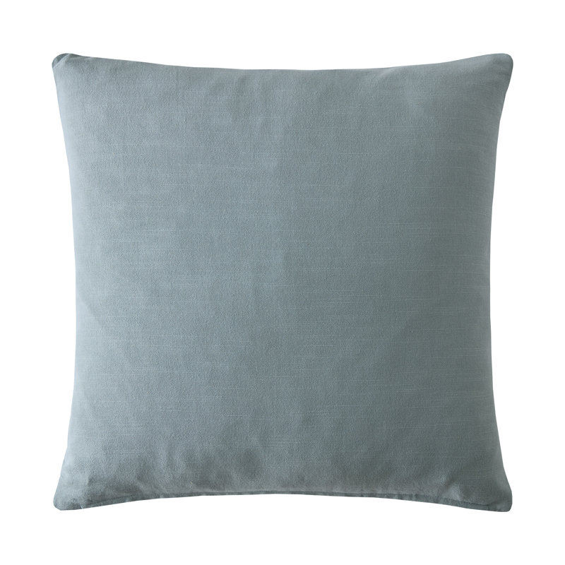 Floral White Square Cushion