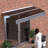 Window Awning Canopy Made Of 0.137Inch Thick Solid Polycarbonate Sheet With Valance For Masonry Concrete Wall House Only.,Sunshade Conapy-115625970-115625966