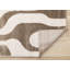 Tapis géométrique abstrait crème Amabilia-906429300