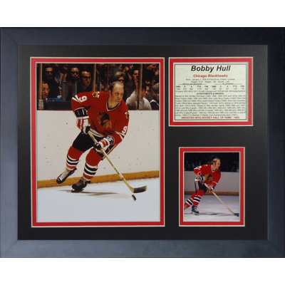 Bobby Hull Framed Memorabilia