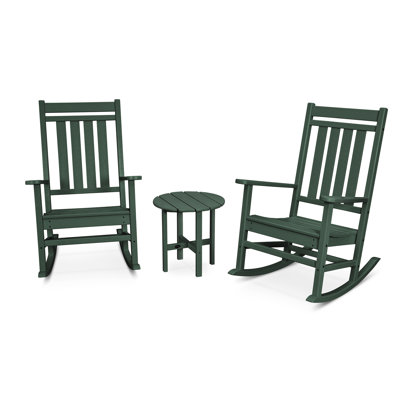 POLYWOOD® Rocker 2-Person Patio Seating Group