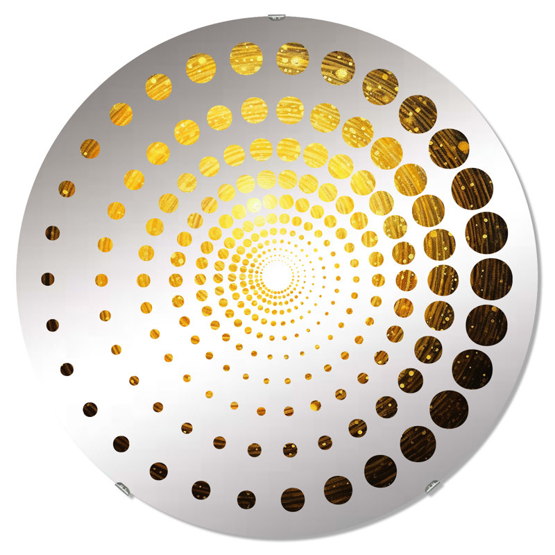 Eurika Circle Mirror, 31.4" x 31.4"