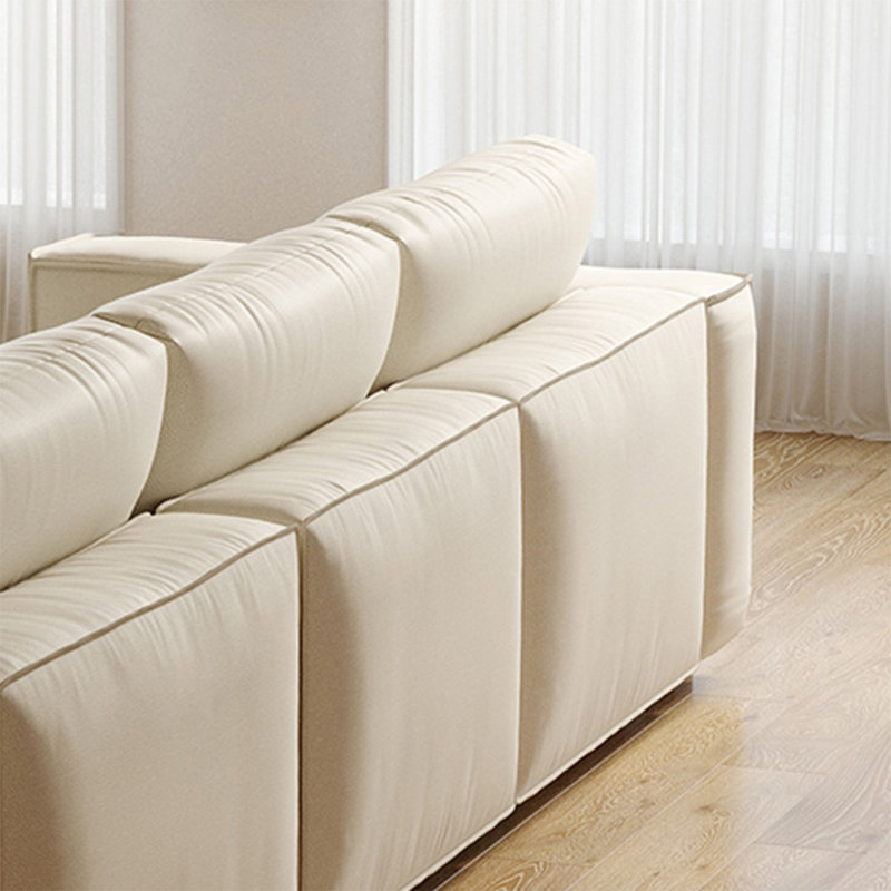 Canapé modulaire 3 pièces rembourré, 35,43 po H x 116,14 po L x 61,02 po P, Orienté à gauche (vu de face)