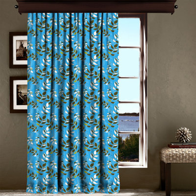 Rideau en polyester Sandlin