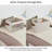 3 Pack Foldable Fabric Bin Set with Lid and Handle-1861373981