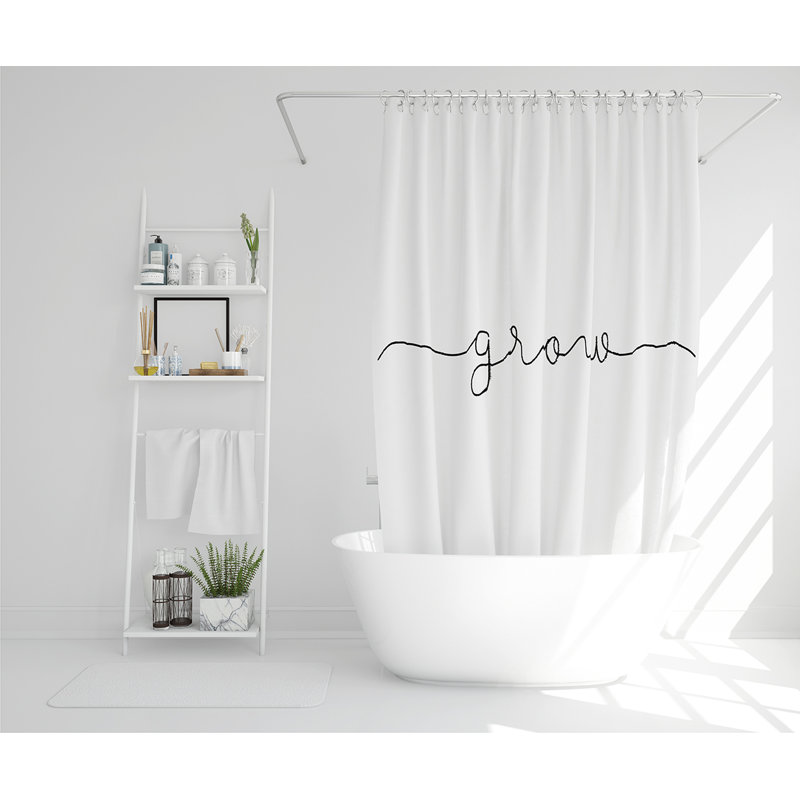 Ellabelle 13 Piece Polyester Shower Curtain Set