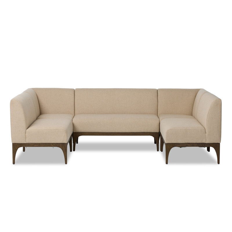Banquette de salle à manger Ellington, 34.25"H x 118.25"W x 68.5"D