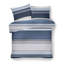 Geometric Polycotton Duvet Cover Set with Pillowcases - Lightweight Bedding in Single, Double & King Standard UK-1233386860-1233386863