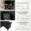 Meuble-lavabo moderne de 30 pouces avec lavabo en céramique, portes d'armoire à fermeture en douceur, tiroirs de rangement profonds et standard-149865024