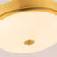 Plafonnier semi-encastré 3 lumières Mid-Century