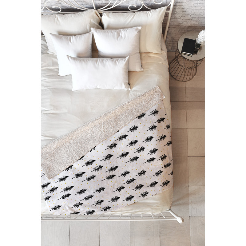 Couverture d’hiver pin, l 60 po x L 80 po