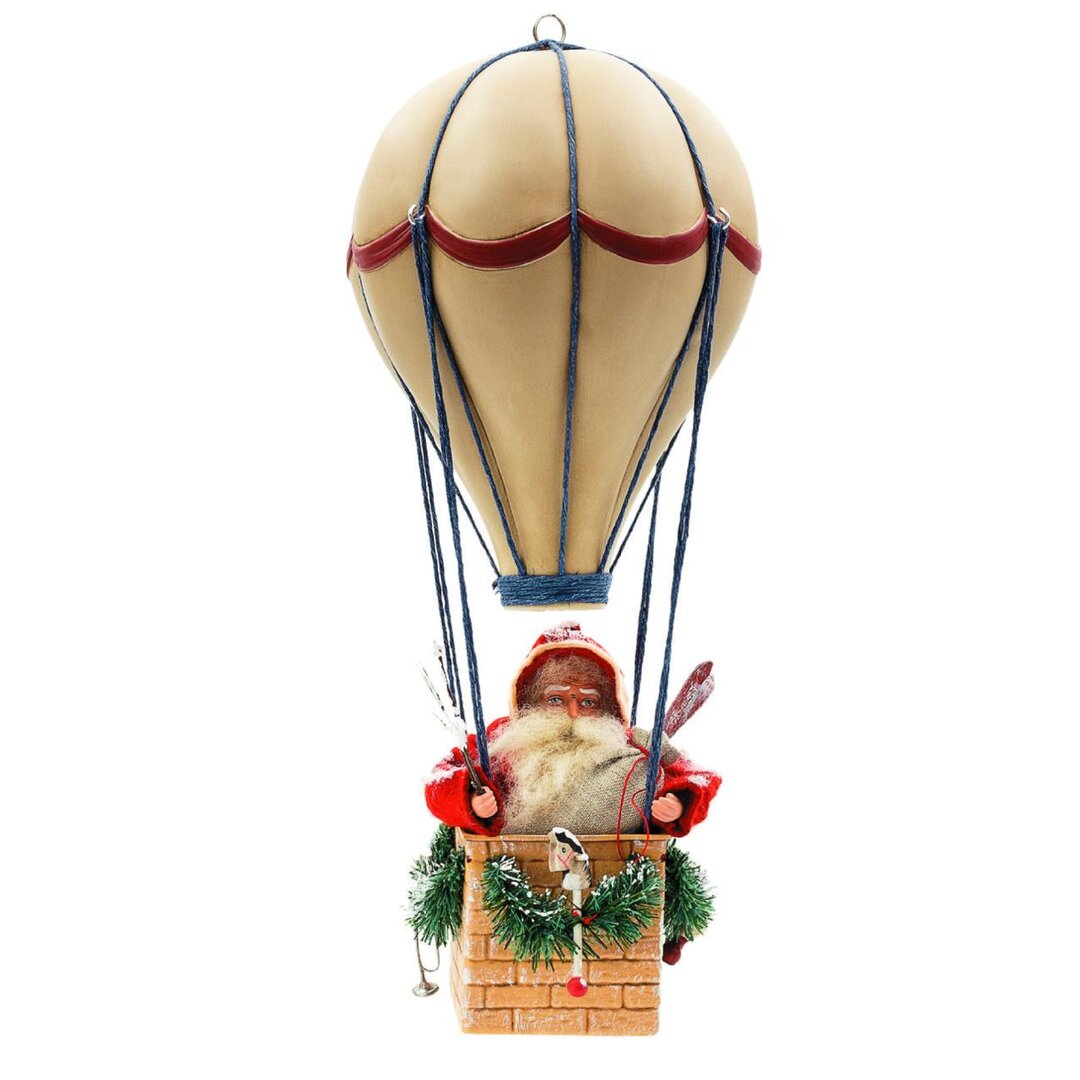 Figur Weihnachtsmann im Ballon