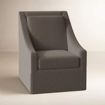 Braxton Culler Teagan Cotton Swivel Armchair
