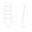 Woodsy Storage Ladder-90889402