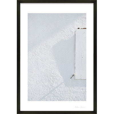SV00308_White Fragments From Greece 1.2 By Svetlana Smirnova - Framed Wall Art