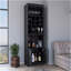 Armoire de bar Being Kava, double porte, deux tablettes, seize porte-bouteilles encastrés