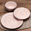 Service de table 12 pièces, service pour 4 Trellis Pink