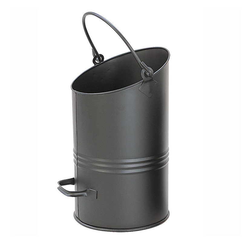 Steel Log Carrier, Black