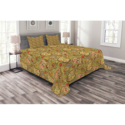 Colourful Eastern Oriental Persian Inspired Bedspread Set