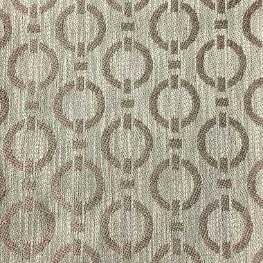 REDBURY - JACQUARD WOVEN GEOMETRIC PATTERN UPHOLSTERY FABRIC BY THE YARD