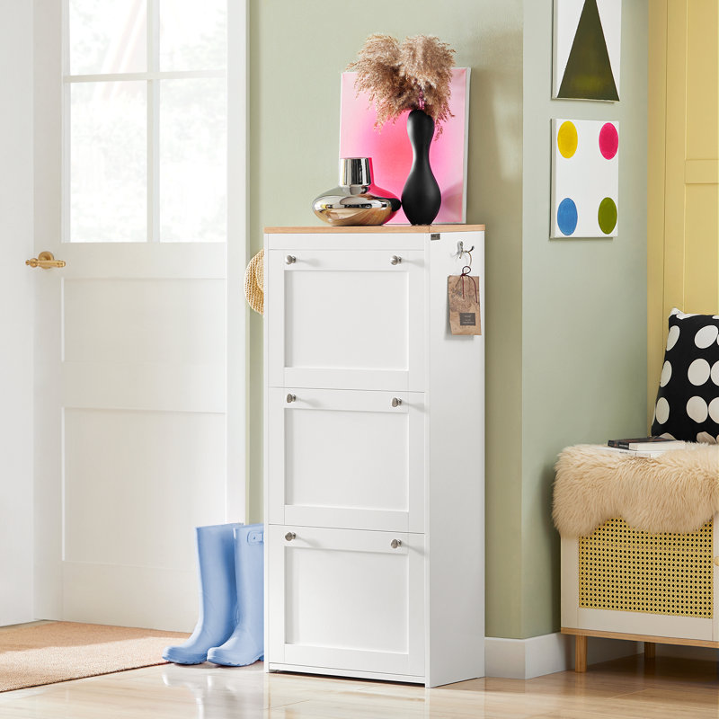 6 Pair Shoe Storage Cabinet
