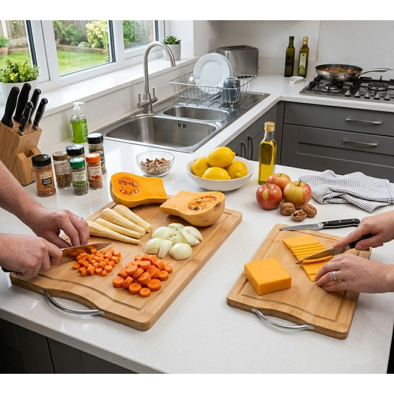 Heavy Duty Bamboo Cutting Board