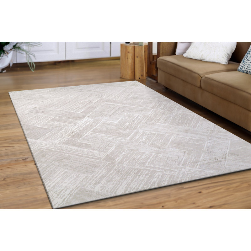 Newhouse 2575-910 Gris / ivoire, Rectangle 5 pi 3 po x 7 pi 7 po