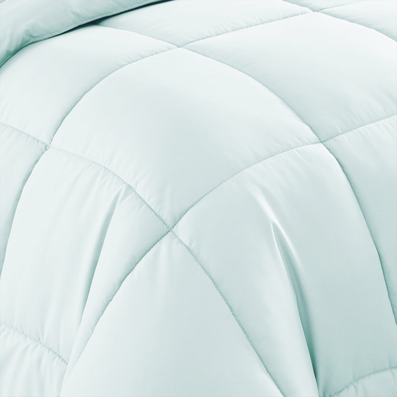 Ensemble d'édredon et de draps de couleur unie toutes saisons pour lit dans un sac 5 pièces / 7 pièces par Sweet Home Collection