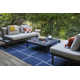 Recycled P.E.T Navy Indoor/Outdoor Rug