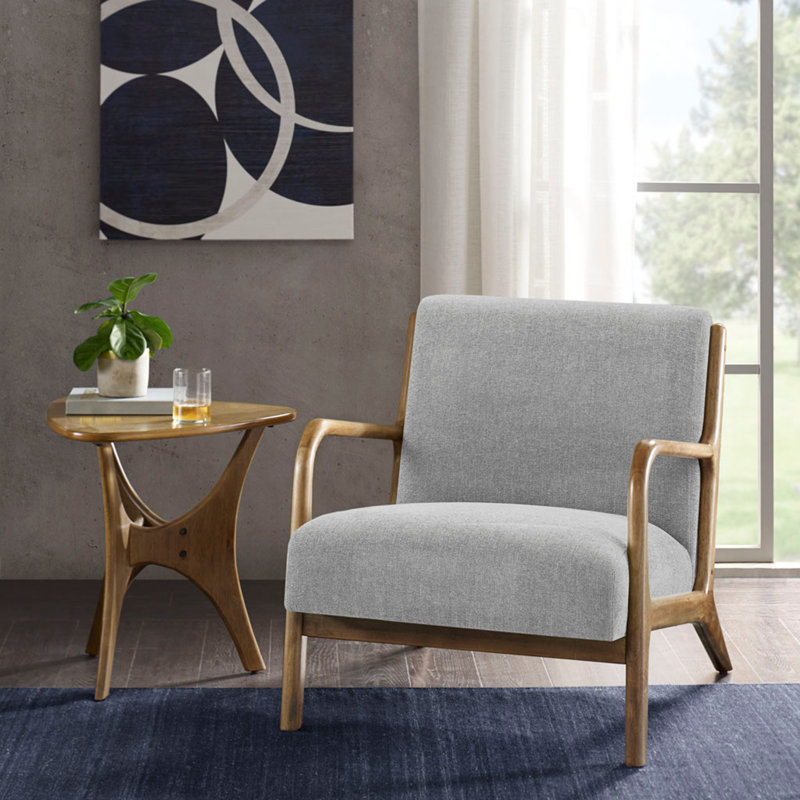 Lounge Chair Accent Chair, Gray