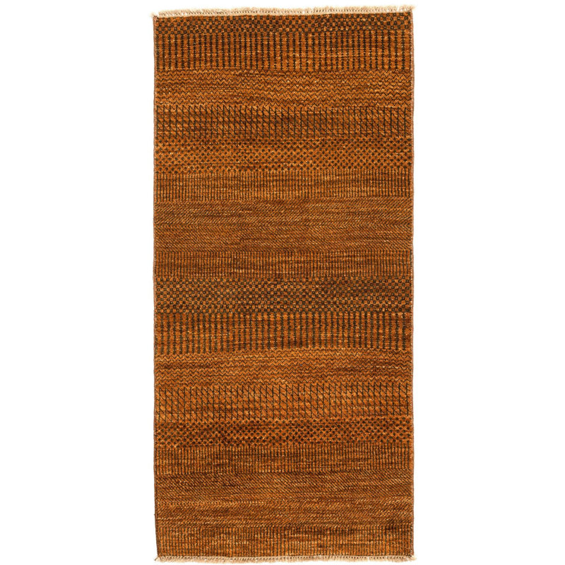 Tapis de couloir brun clair Jahiem