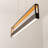566F3720D68B48CCB5E081ABB8B481FB Leopoldo 45 In. LED Linear Pendant Fixture Black/Gold 120-277v, 30/35/40k-258728783