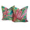 Housse de coussin intérieure / extérieure en polyester 
