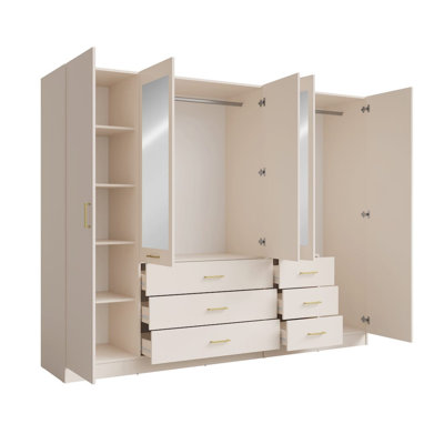 Bhavani 5 Door Wardrobe