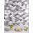 Twilight Series 2" x 2" Straight Edge Metal and Glass Mosaic Tile-49967268