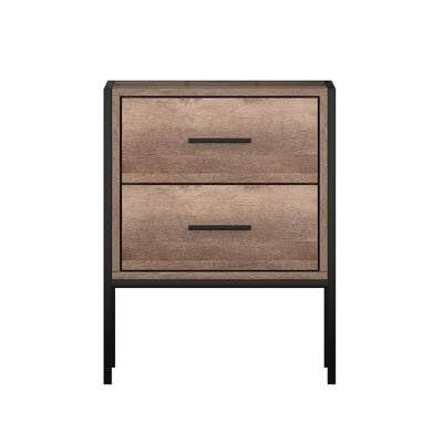 Esteban 2 Drawer Bedside Table