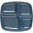 Carlisle Food Service Products Melamine Divided Serving Dish-13929237