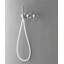 Acquaco Linki Stylo Wall Mount Four-Hole Two Handle Bathtub Faucet with Hand Shower-1031009381