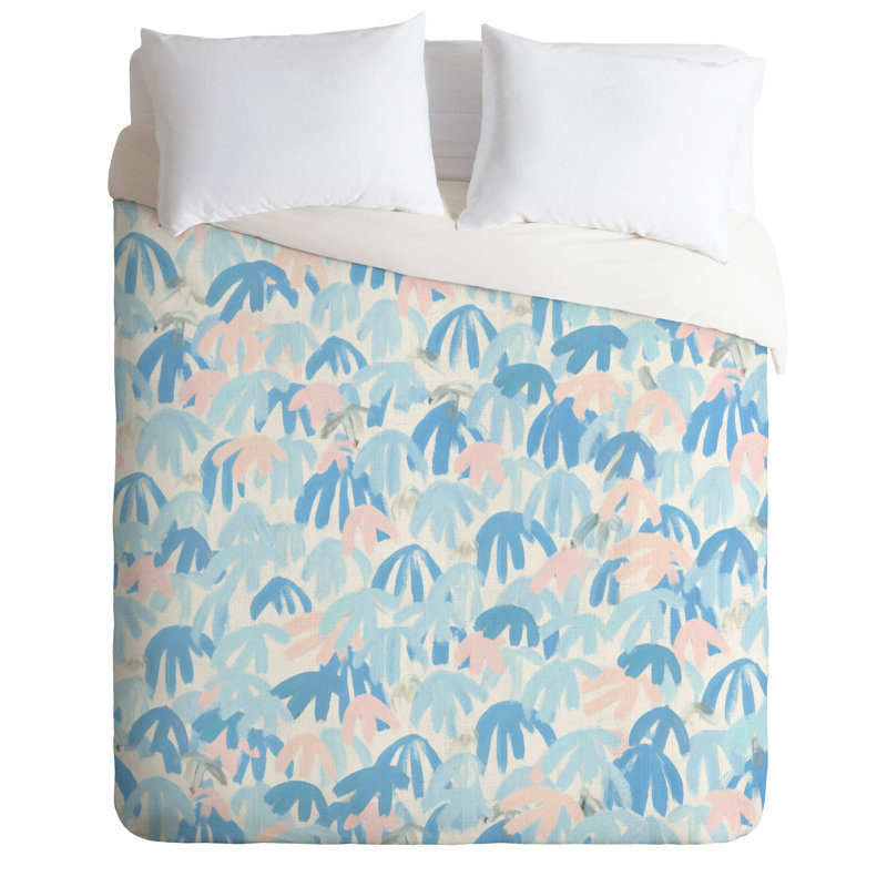 Ensemble de housse de couette Royal Palms, Housse de couette simple / simple TG et 1 taie dé