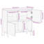 80cm Sideboard