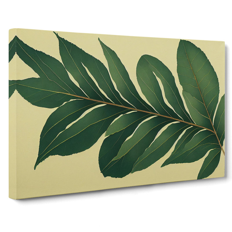 Pretty Leaves Vol.3 - Wrapped Canvas, 50cm H x 76cm W x 3cm D
